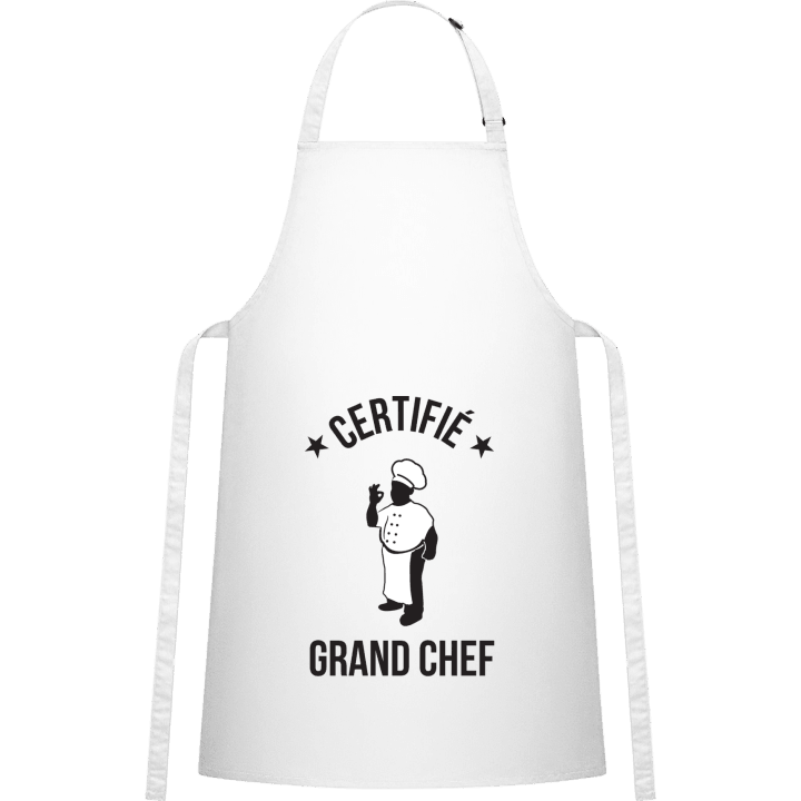 Certifié Grand Chef Tablier de cuisine contain pic