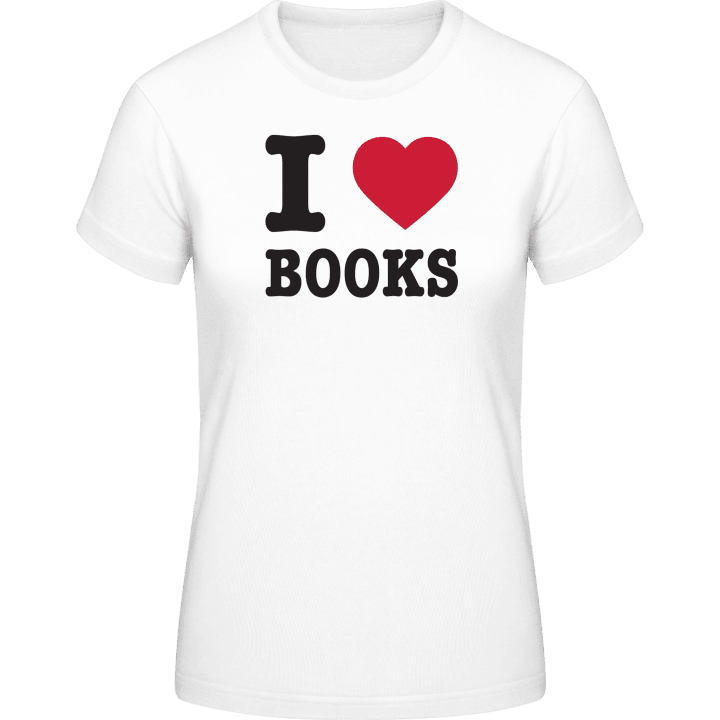 I Love Books T-shirt för kvinnor 0 image