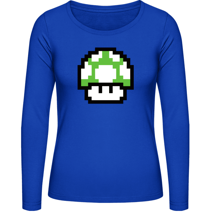 Green Mushroom Langermet skjorte for kvinner 0 image