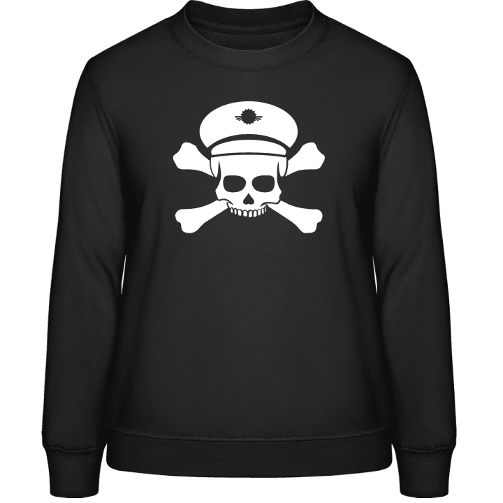 Pilot Skull Sweatshirt för kvinnor contain pic