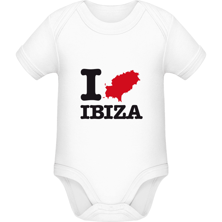 I Love Ibiza Baby Romper contain pic