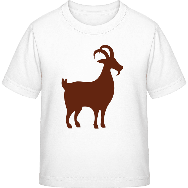 Goat Silhouette T-shirt til børn 0 image
