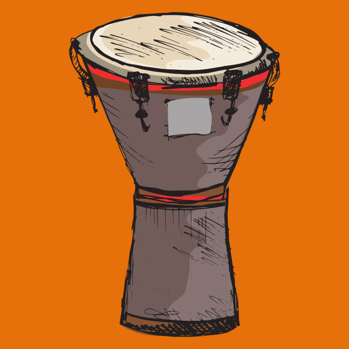 Percussion Illustration Hoodie för kvinnor 0 image
