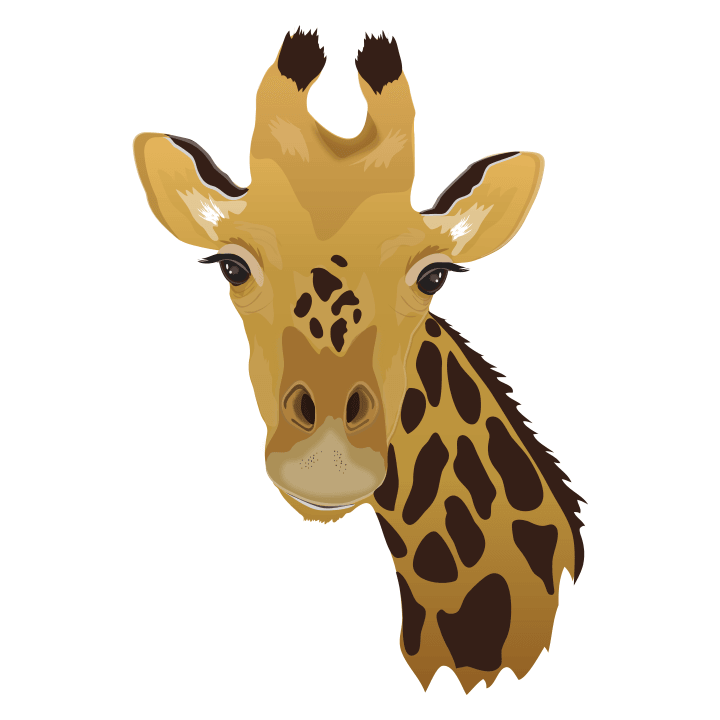 Giraffen Kopf Realistisch Frauen Langarmshirt 0 image