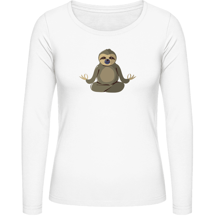 Sloth Yoga Camisa de manga larga para mujer 0 image
