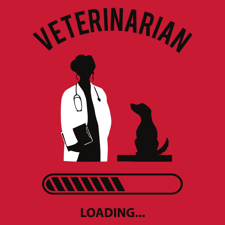 Female Veterinarian Loading T-shirt til kvinder 0 image