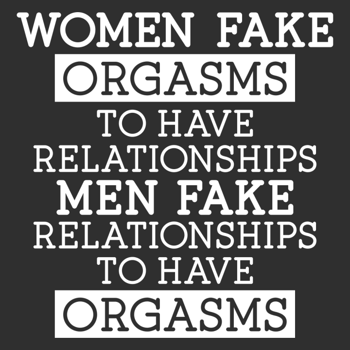 Woman Fakes Orgasms Long Sleeve Shirt 0 image