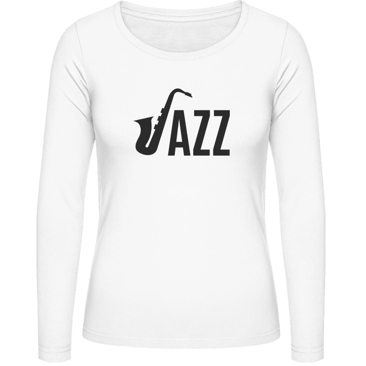 Jazz Logo T-shirt à manches longues pour femmes contain pic