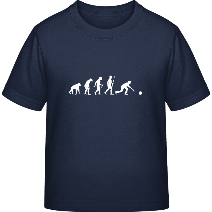 Ninepins Evolution Bowl T-skjorte for barn contain pic