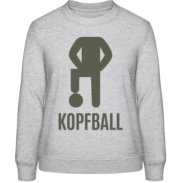 Kopfball Sweat-shirt pour femme contain pic