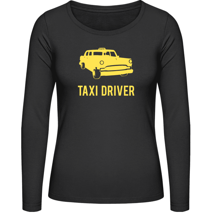 Taxi Driver Logo Vrouwen Lange Mouw Shirt contain pic