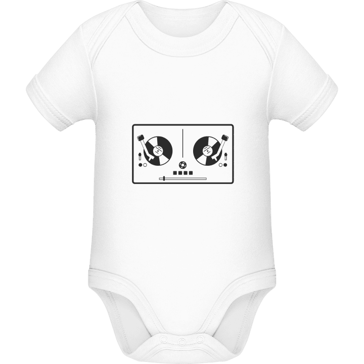 Discjockey Turntable Baby Romper contain pic