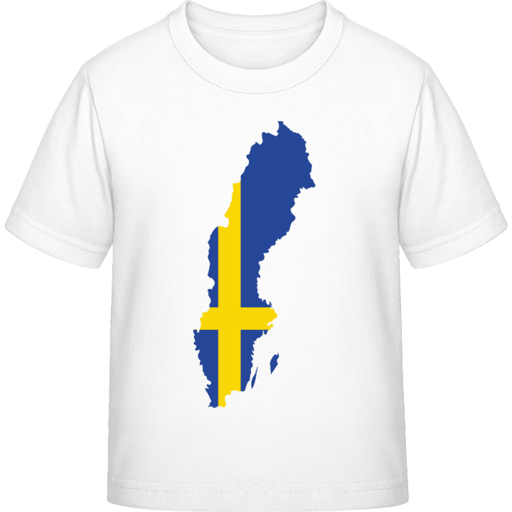 Zweden Kaart Kinderen T-shirt contain pic