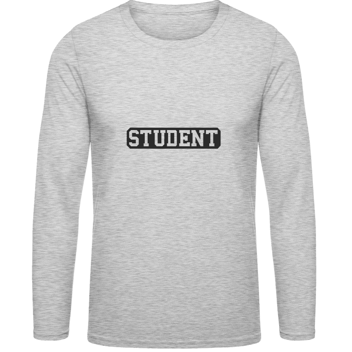 Student Typo Langarmshirt contain pic