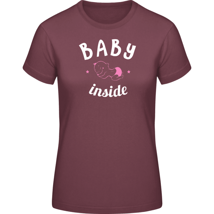 Baby Girl Inside T-shirt til kvinder 0 image