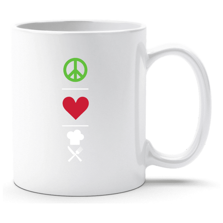 Peace Love Cooking Cup contain pic