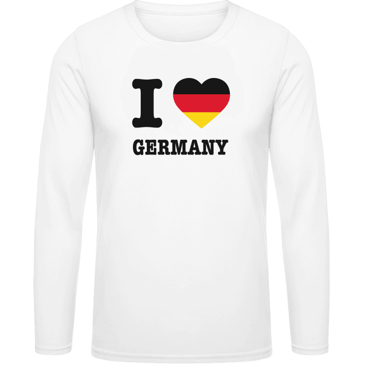 I Love Germany T-shirt à manches longues contain pic
