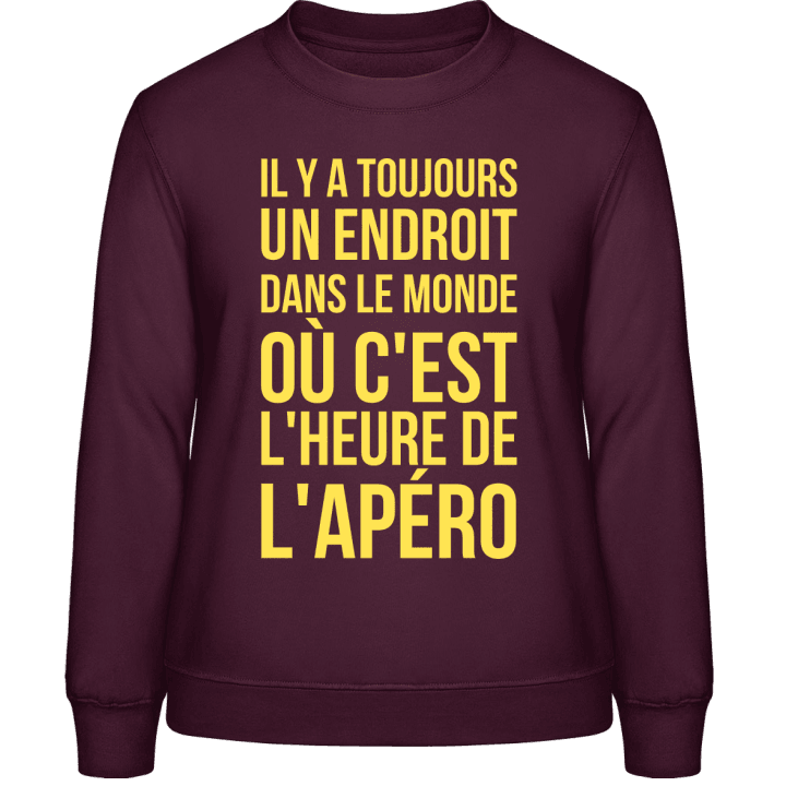 Il Y A Toujours Un Endroit Dans Sweatshirt för kvinnor contain pic