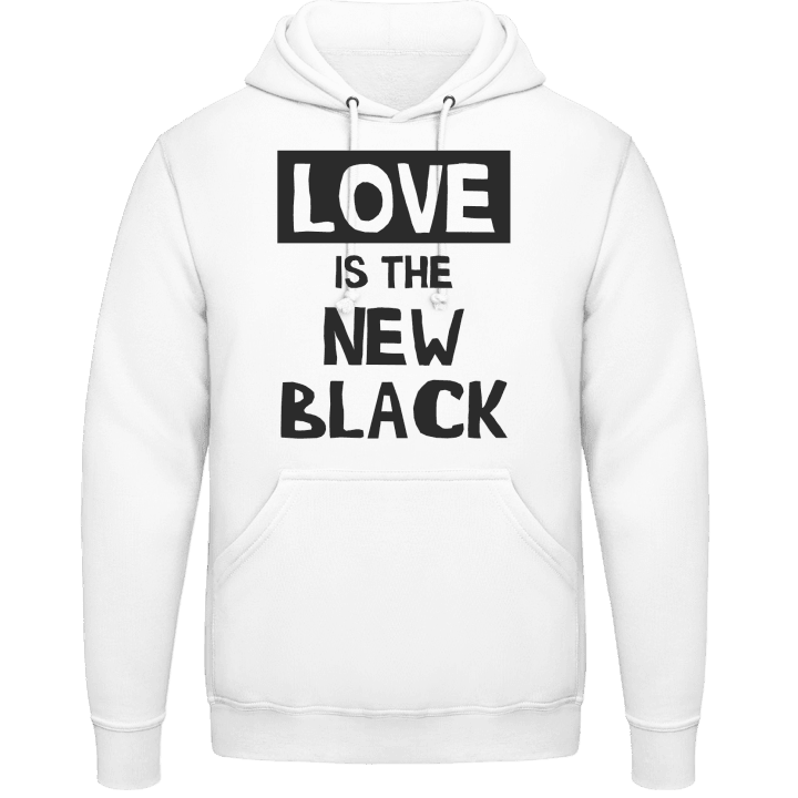 Love Is The New Black Sudadera con capucha contain pic