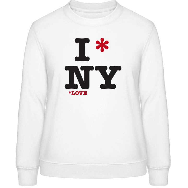 I Love NY Sweatshirt för kvinnor contain pic
