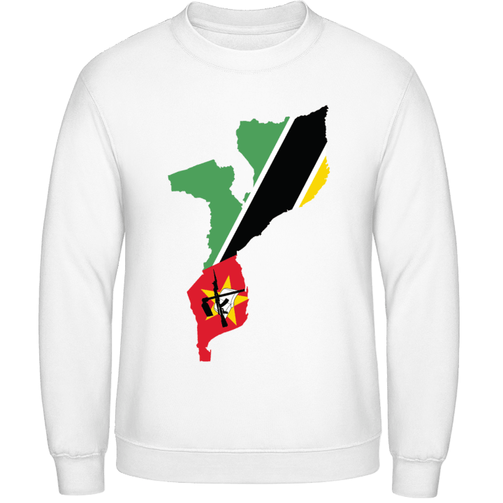 Mozambique Map Sweatshirt contain pic