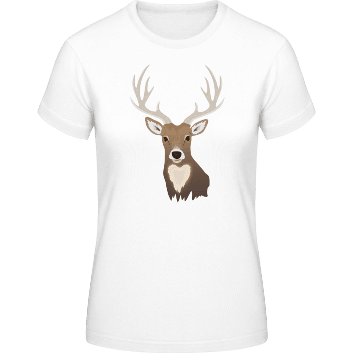 Deer Realistic T-shirt för kvinnor 0 image