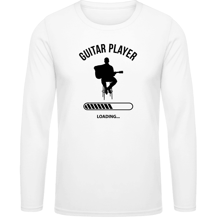 Guitar Player Loading T-shirt à manches longues contain pic