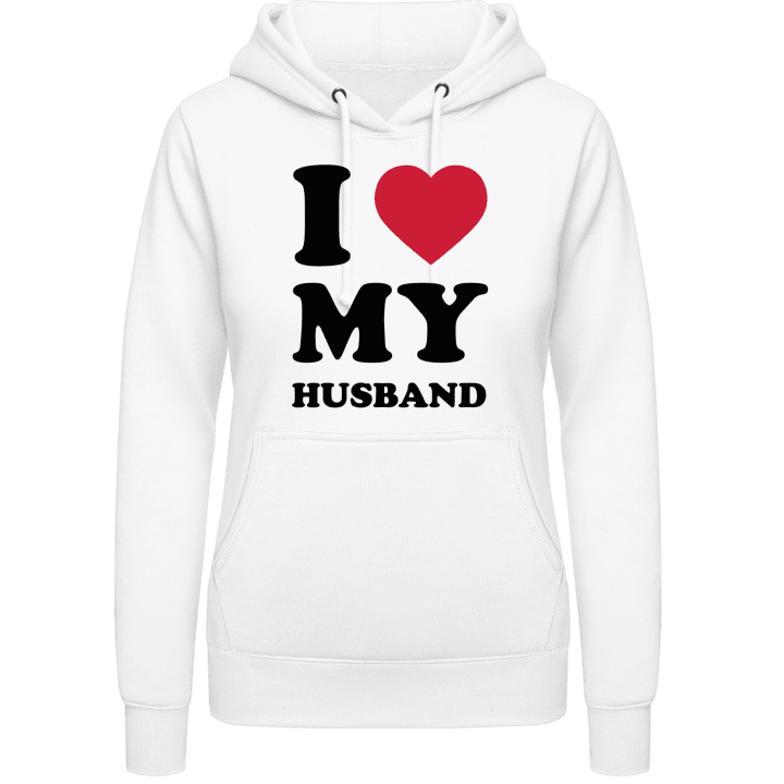 I Love My Husband Vrouwen Hoodie contain pic