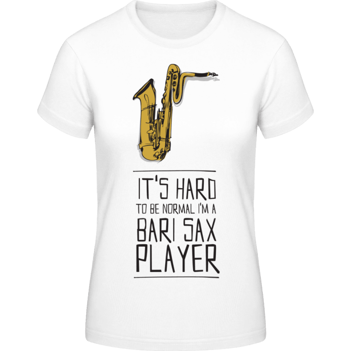 I'm A Bari Sax Player T-skjorte for kvinner contain pic