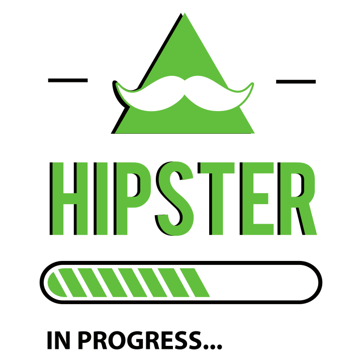 Hipster in Progress Baby T-Shirt 0 image