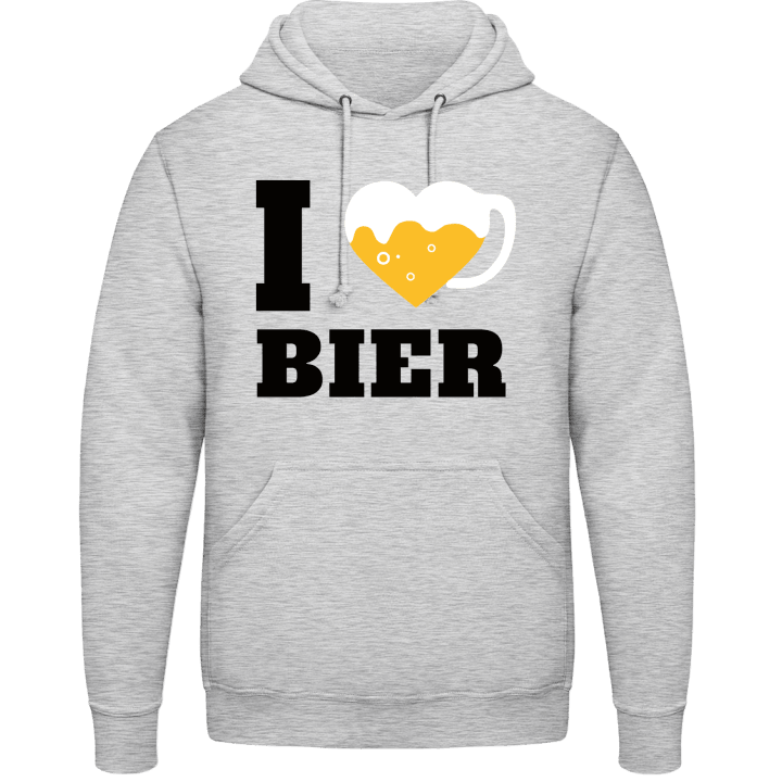 I Love Bier Hoodie contain pic