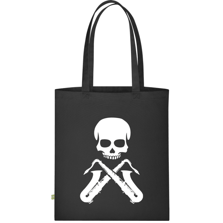 Saxophonis Skull Crossed Saxophones Cloth Bag contain pic