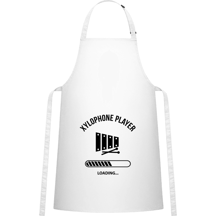 Xylophone Player Loading Kitchen Apron contain pic