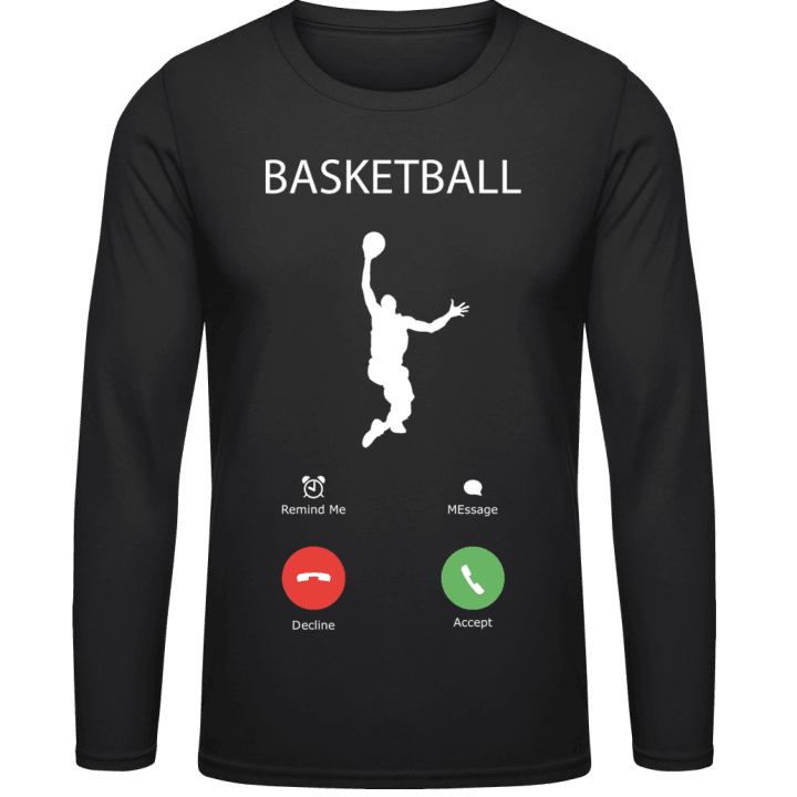 Basketball Mobile Phone T-shirt à manches longues 0 image