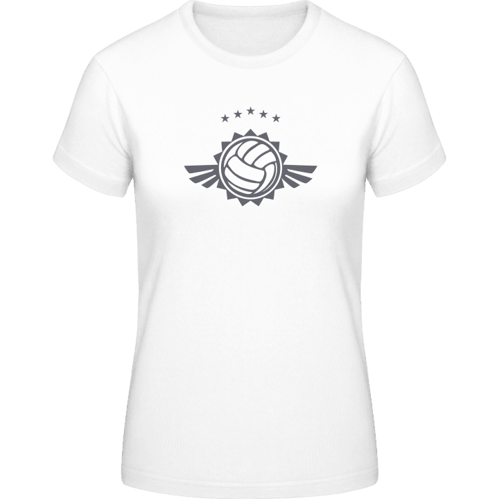 Volleyball Logo Winged T-shirt för kvinnor contain pic
