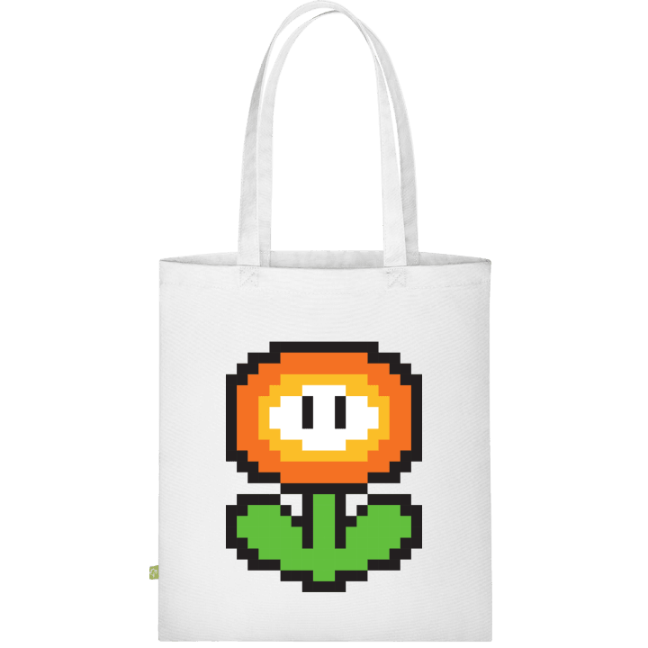 Pixel Flower Character Stofftasche 0 image