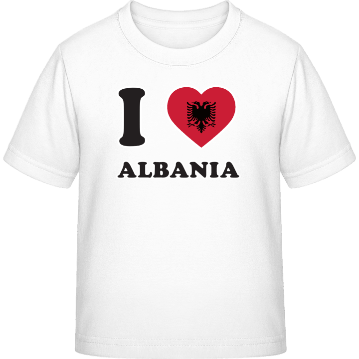 I Love Albania T-skjorte for barn 0 image