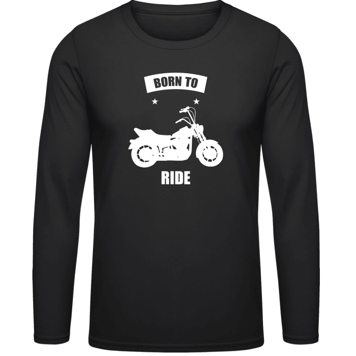 Born To Ride Logo T-shirt à manches longues 0 image