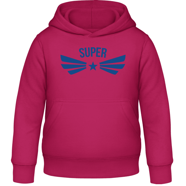 Winged Super + YOUR TEXT Kids Hoodie 0 image