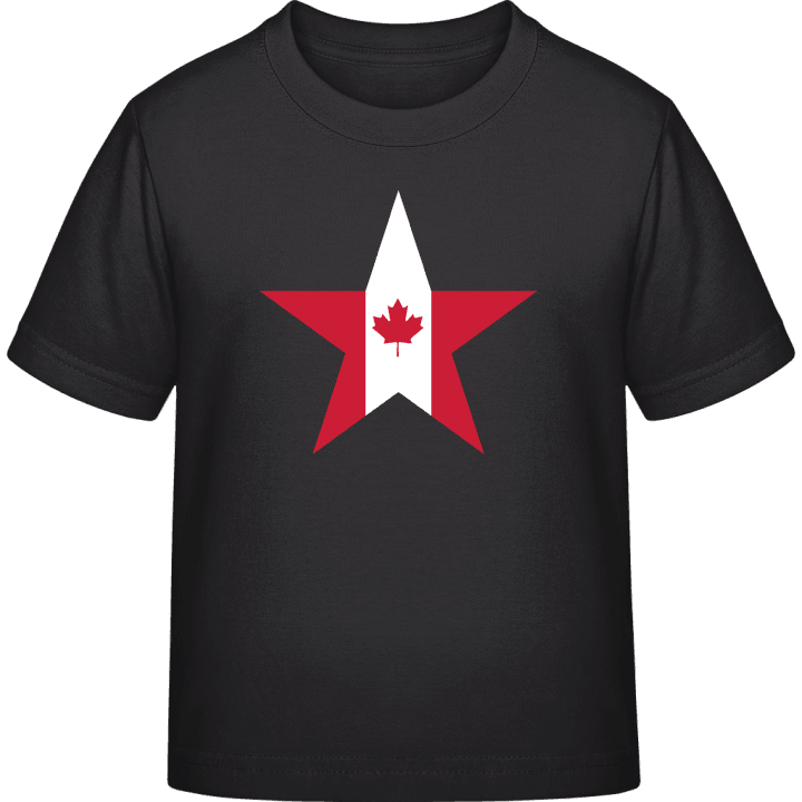 Canadian Star Camiseta infantil contain pic