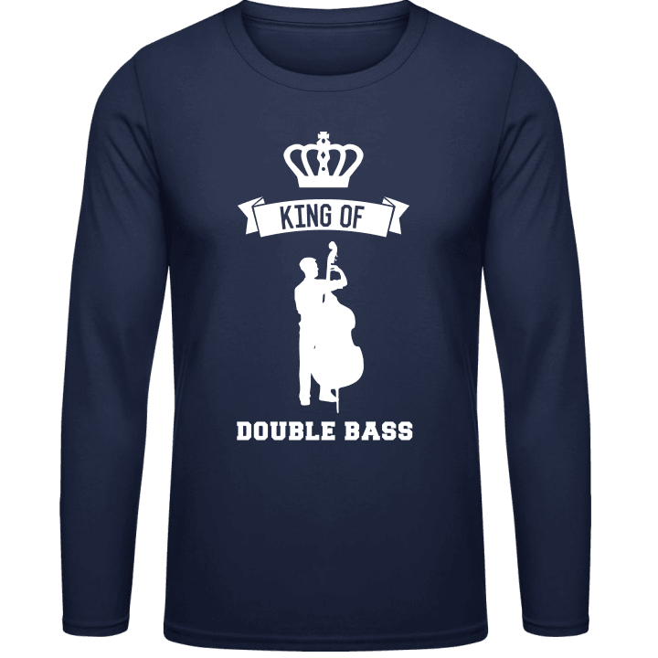 King of Double Bass T-shirt à manches longues contain pic
