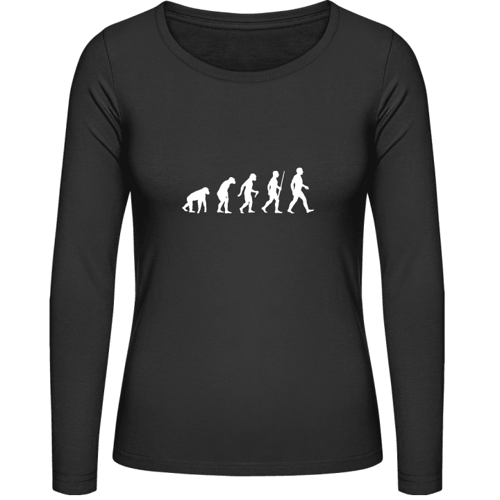 Darwin Evolution Theory Langermet skjorte for kvinner 0 image