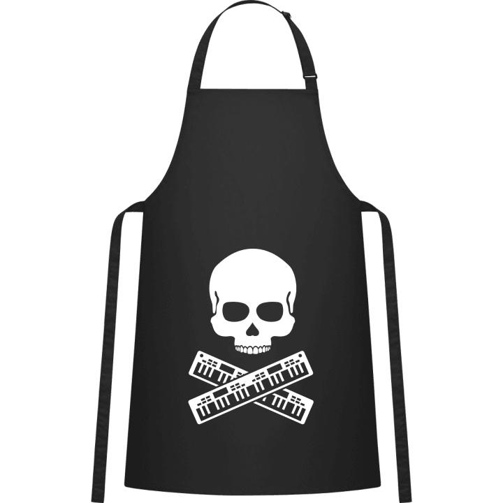 Keyboarder Skull Kitchen Apron contain pic