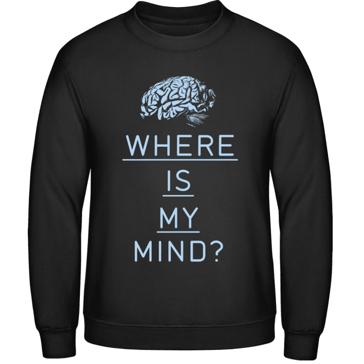 Where Is My Mind Sudadera contain pic