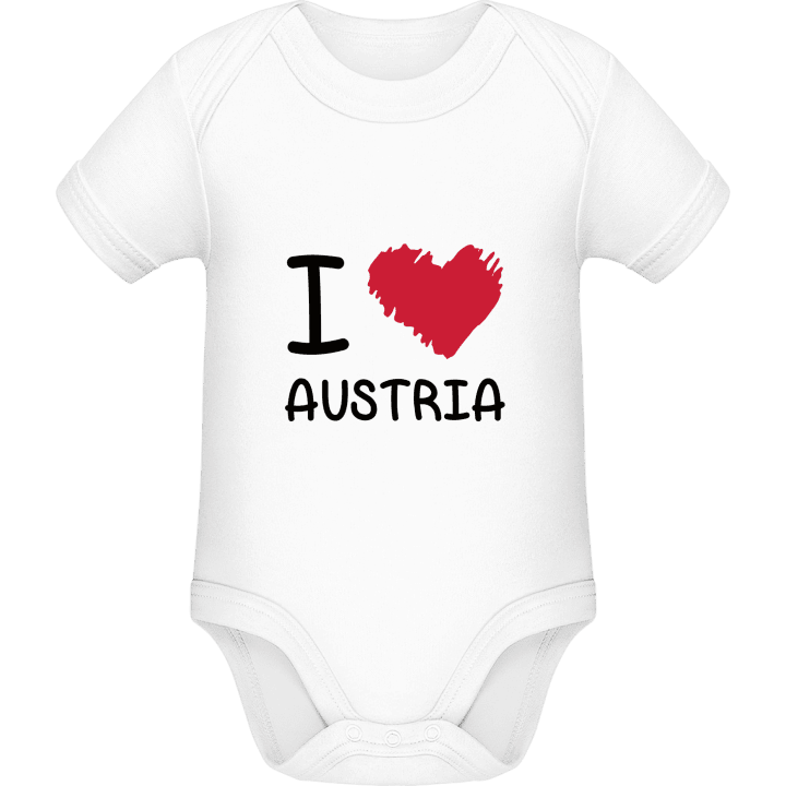 I Love Austria Baby Romper contain pic