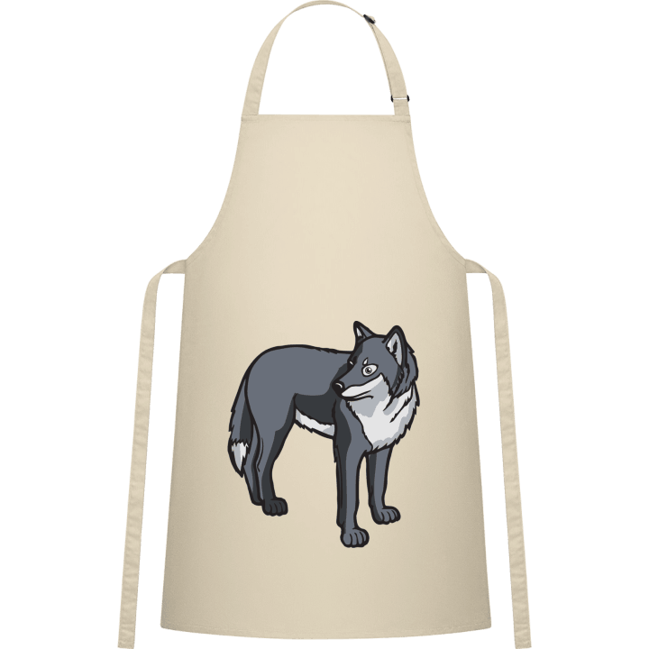Wolf Illustration Kochschürze 0 image