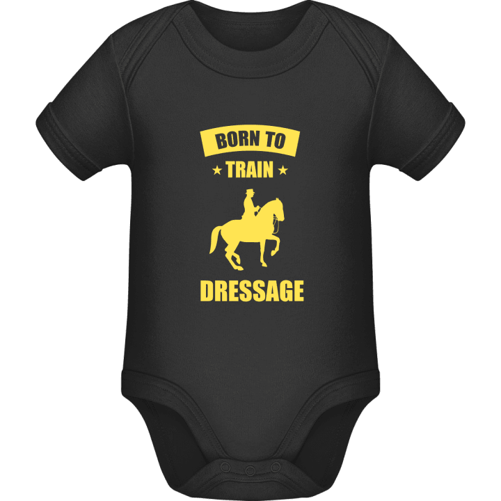 Born to Train Dressage Baby Romper contain pic