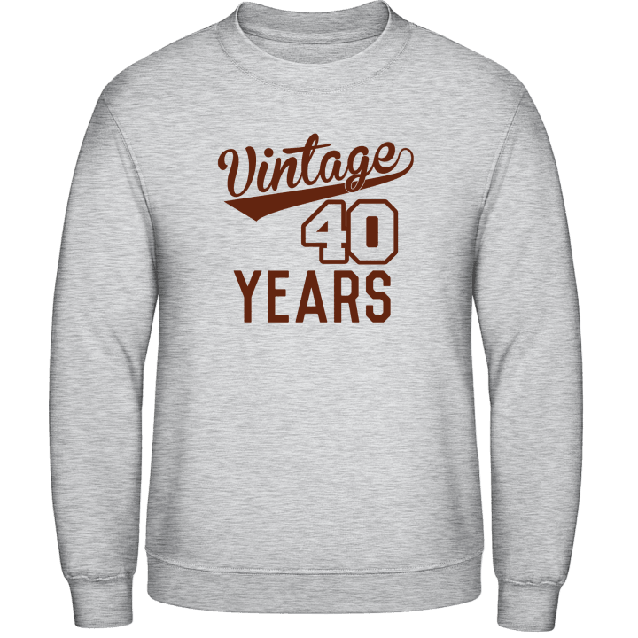 Vintage 40 Years Sweatshirt 0 image