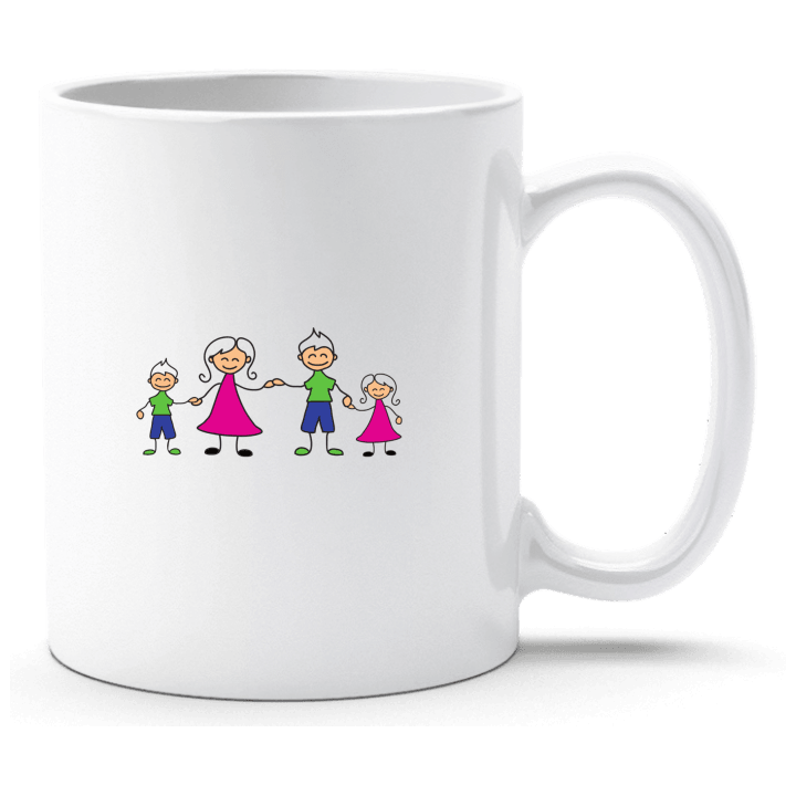 Happy Family Two Children Cup 0 image