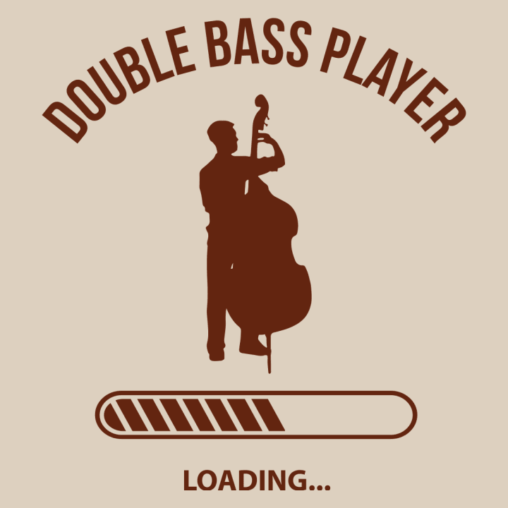 Double Bass Player Loading Langermet skjorte for kvinner 0 image